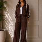 CONJUNTO SPORTY CHIC MARRON