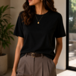 REMERA BASICA NEGRA