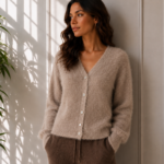 CARDIGAN SOFT CON BOTONES BEIGE